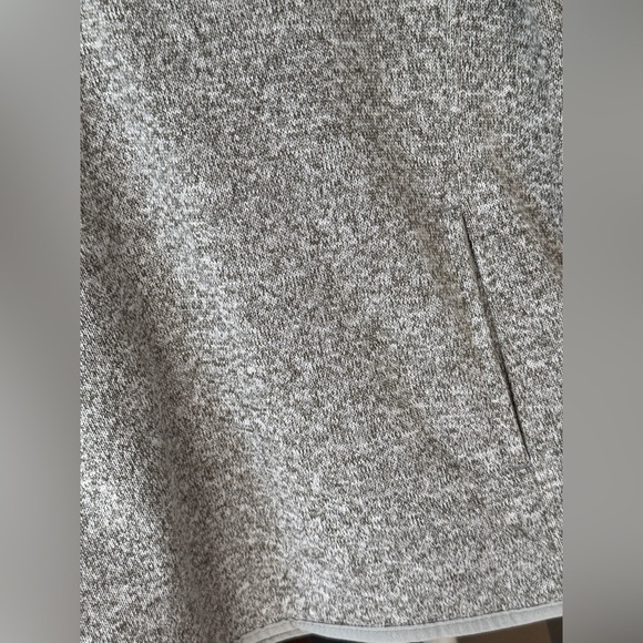 Jackson Hole WYoming fleece 1/4 zip jacket pullover sweater heather patch unisex - Picture 6 of 7